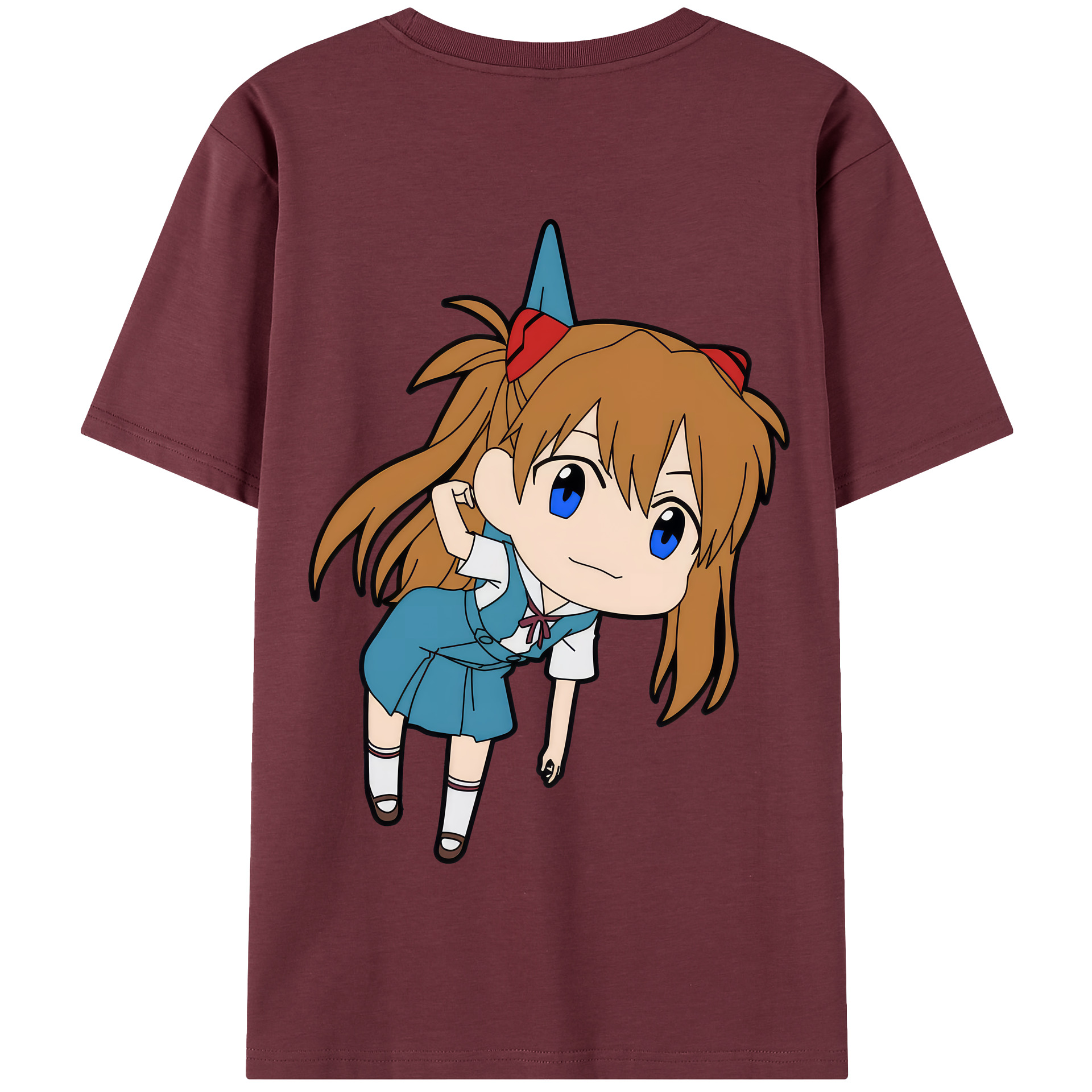 （画像用） EVA 新世紀エヴァンゲリオン 綿100％半袖Tシャツ（背面プリント）